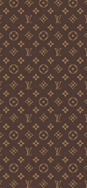 Louis Vuitton Deseni — iPhone 13 Pro Duvar Kağıdı