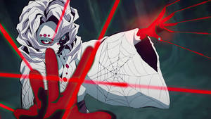 Kanlı Rui Demon Slayer duvar kağıdı