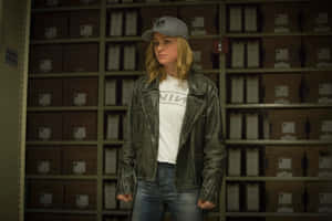Kaptan Marvel Carol Danvers — Marvel Duvar Kağıdı