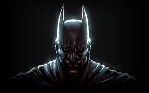 Kara Şövalye Batman yüzü duvar kağıdı