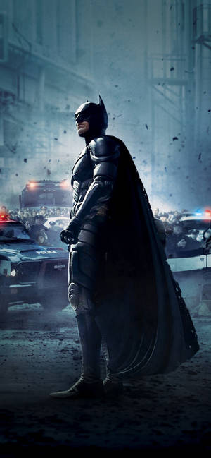 Kara Şövalye Batman Portresi Duvar Kağıdı. — iPhone 12 Pro Duvar Kağıdı