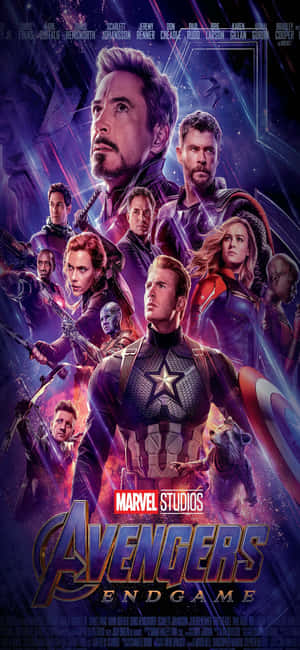 iPhone Xs Marvel's Avengers Arka Plan — Vivo V70 Elite Duvar Kağıdı