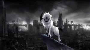 Karanlık Anime Pokémon Absol duvar kağıdı — Siyah anime Duvar Kağıdı