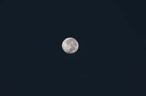 Ay fotoğrafları — Ay Gece Gökyüzü Duvar Kağıdı
