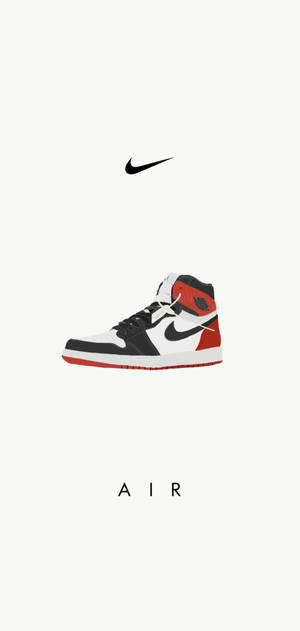Karikatür Nike Ayakkabı Air — Harika iPhone Duvar Kağıdı