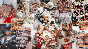 Karnaval Noel Kolajı duvar kağıdı