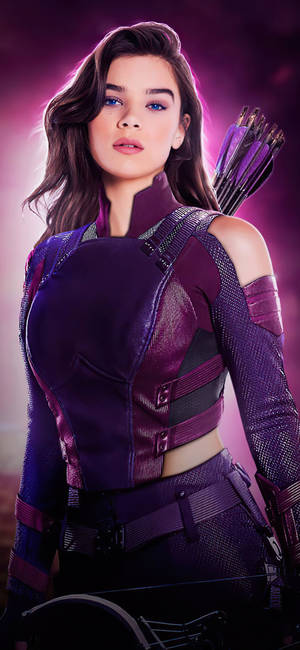 Kate Bishop Hailee Steinfeld portre duvar kağıdı — iPhone 13 Pro Max Duvar Kağıdı