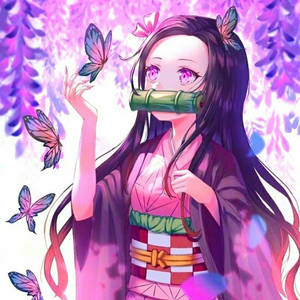 Kelebek Demon Slayer Nezuko