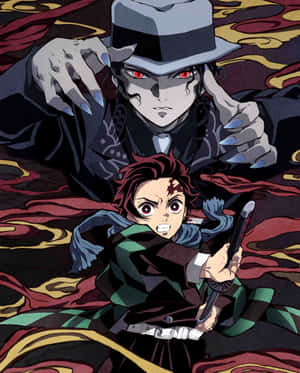 Kibutsuji Muzan — Demon slayer telefon Duvar Kağıdı