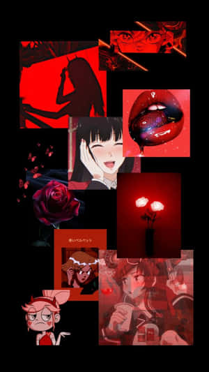 Kırmızı Anime Estetiği