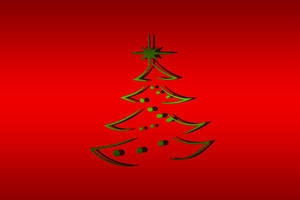 Kırmızı Noel Ağacı Grafiği