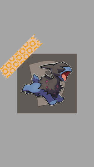 Koşan Deino Telefon — Pokemon Telefon Duvar Kağıdı