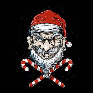 Kötü Korsan Noel Baba Duvar Kağıdı — Huawei nova Flip Duvar Kağıdı