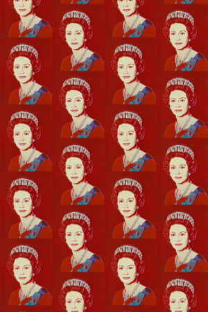 Kraliçe II. Elizabeth'in Kraliyet Kıyafetleriyle Majesteleri — Huawei MatePad 11.5 (2026) Duvar Kağıdı