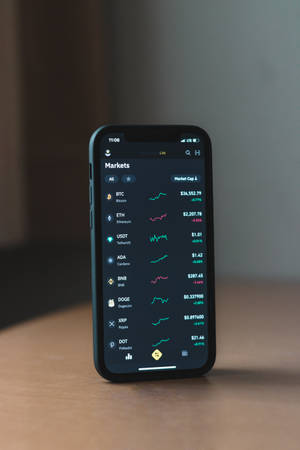 Kripto Para Mobil Uygulaması duvar kağıdı