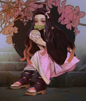 Kristal Küp Demon Slayer Nezuko