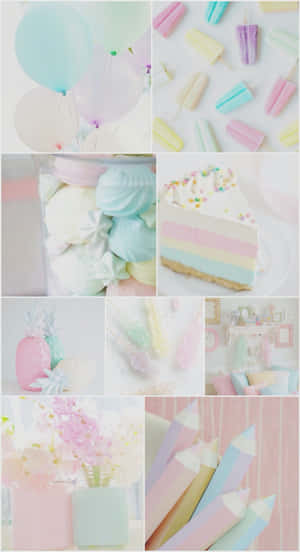Sevimli Pastel arka plan