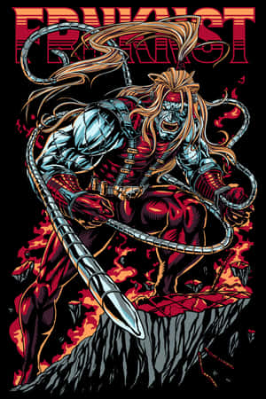 Güçlü Omega Red Aksiyonda — Huawei Pura X Duvar Kağıdı