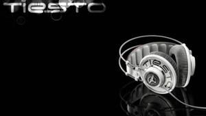 Kulaklıklı Havalı Tiesto Grafiği Duvar Kağıdı — Pil Tasarrufu Duvar Kağıdı