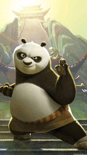 Kung Fu Panda Po iPhone 6 — iPhone 6 Duvar Kağıdı