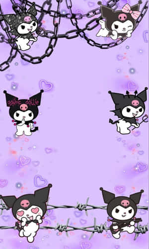 Kuromi Iphone — Sanrio GIF Duvar Kağıdı