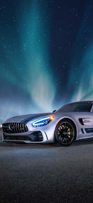 iPhone Xs Mercedes Amg Arkaplan — Galaxy M17e Duvar Kağıdı