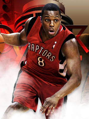 Kyle Lowry duman efekti sanat eseri duvar kağıdı — 3:4 Duvar Kağıdı