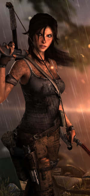 Iphone Xs Max Rise Of The Tomb Raider Arka Planı — iPhone 14 Plus Duvar Kağıdı