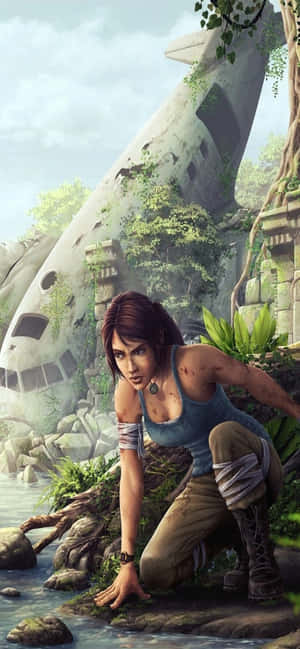 iPhone Xs Max Rise Of The Tomb Raider Arkaplanı — iPhone Xs Max Duvar Kağıdı