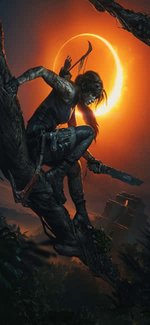 iPhone X Shadow Of The Tomb Raider Arka Planı — OnePlus 13T Duvar Kağıdı
