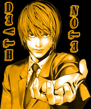 Light Yagami Death Note Anime Sanatı