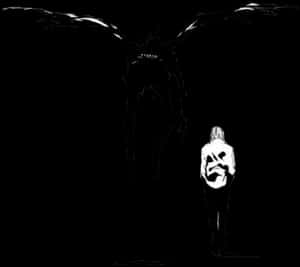 Light Yagami ve Ryuk Silüeti