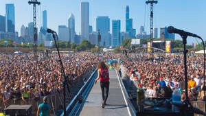 Lollapalooza Chicago Gündüz duvar kağıdı — Studio Display Duvar Kağıdı