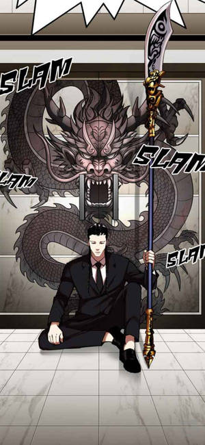 Lookism Silahlı Xiaolong duvar kağıdı — iPhone 14 Duvar Kağıdı
