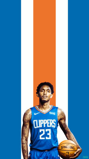 Lou Williams dikey çizgiler duvar kağıdı — 9:16 Duvar Kağıdı
