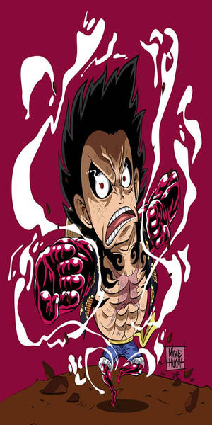 Luffy Gear 4 Bozuk Sanat duvar kağıdı — Luffy gear 4 Duvar Kağıdı