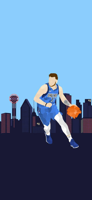 Luka Doncic Vektör Sanatı duvar kağıdı