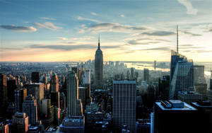 New York Silüeti MacBook Pro duvar kağıdı.