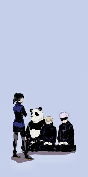 Maki Zenin Serbest Kaldı - Jujutsu Kaisen Telefon Duvar Kağıdı — Jujutsu Kaisen Duvar Kağıdı