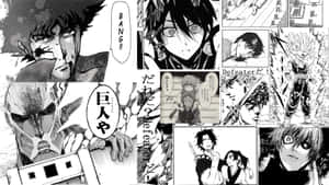 Manga Paneli arka planı — Manga paneli Duvar Kağıdı