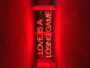 Neon Kırmızı Estetik