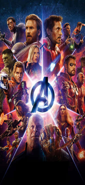 iPhone Xs Marvel Yenilmezler Arka Planı — Realme C73 Duvar Kağıdı