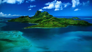 Mauritius Adası okyanus manzarası duvar kağıdı