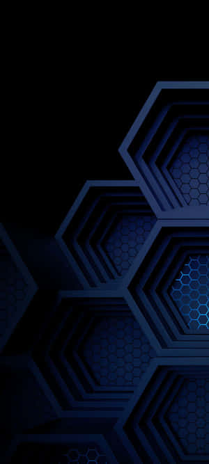 Mavi Amoled — Pixel 9 Pro Fold Duvar Kağıdı