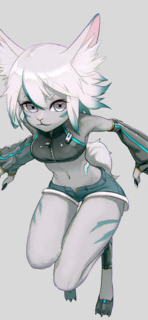 1290x2796 — Sevimli Kedi Duvar Kağıdı