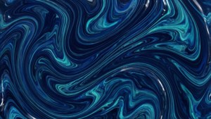 Lacivert ve turkuaz döngülerle soyut koyu mavi sıvı mermer deseni. — Koyu mavi estetik GIF Duvar Kağıdı