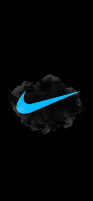 Blue Nike Logo — iPhone 16 Pro Max Duvar Kağıdı