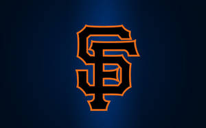 Mavi Siyah San Francisco Giants Logosu — Koyu mavi estetik GIF Duvar Kağıdı