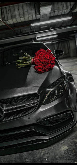 Mercedes iPhone X 3D Rose — iPhone 15 Pro Duvar Kağıdı