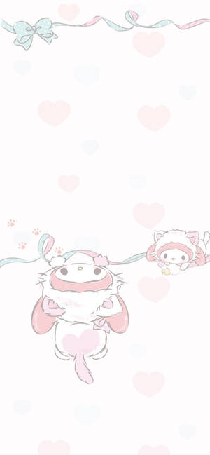 Sevimli Sanrio — Galaksi A07s Duvar Kağıdı